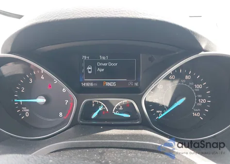 2017 Ford Escape Se из США, поврежденный, VIN 1FMCU9G93HUC52514